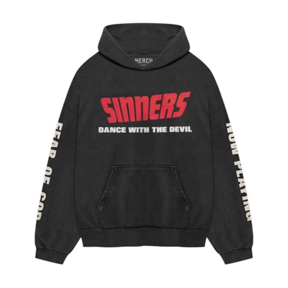 Fear of god VERY limited “ sinners “ < made for the movie black hoodie